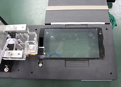 Liquid crystal panel module/touch-panel inspection